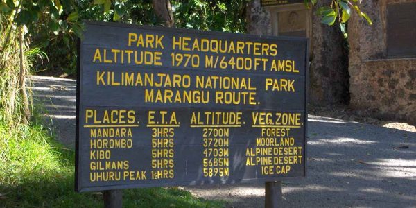 Marangu-Gate